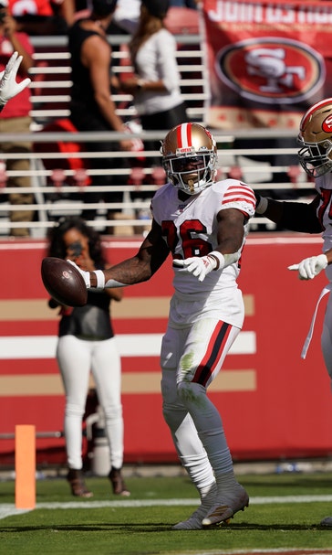 Coleman's 4 TDs lead 49ers past Panthers 51-13